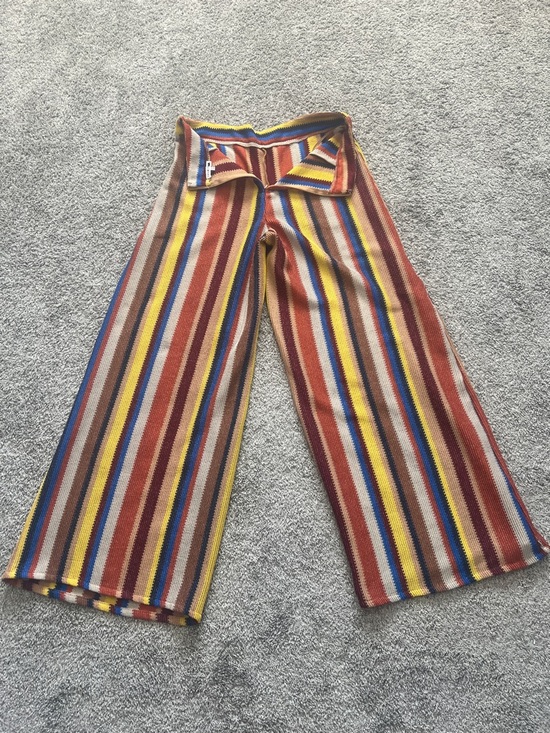 Fashion Nova Venice Board Walk Women’s Combo Striped Wide-Leg Pants Size XL - Picture 3 of 10
